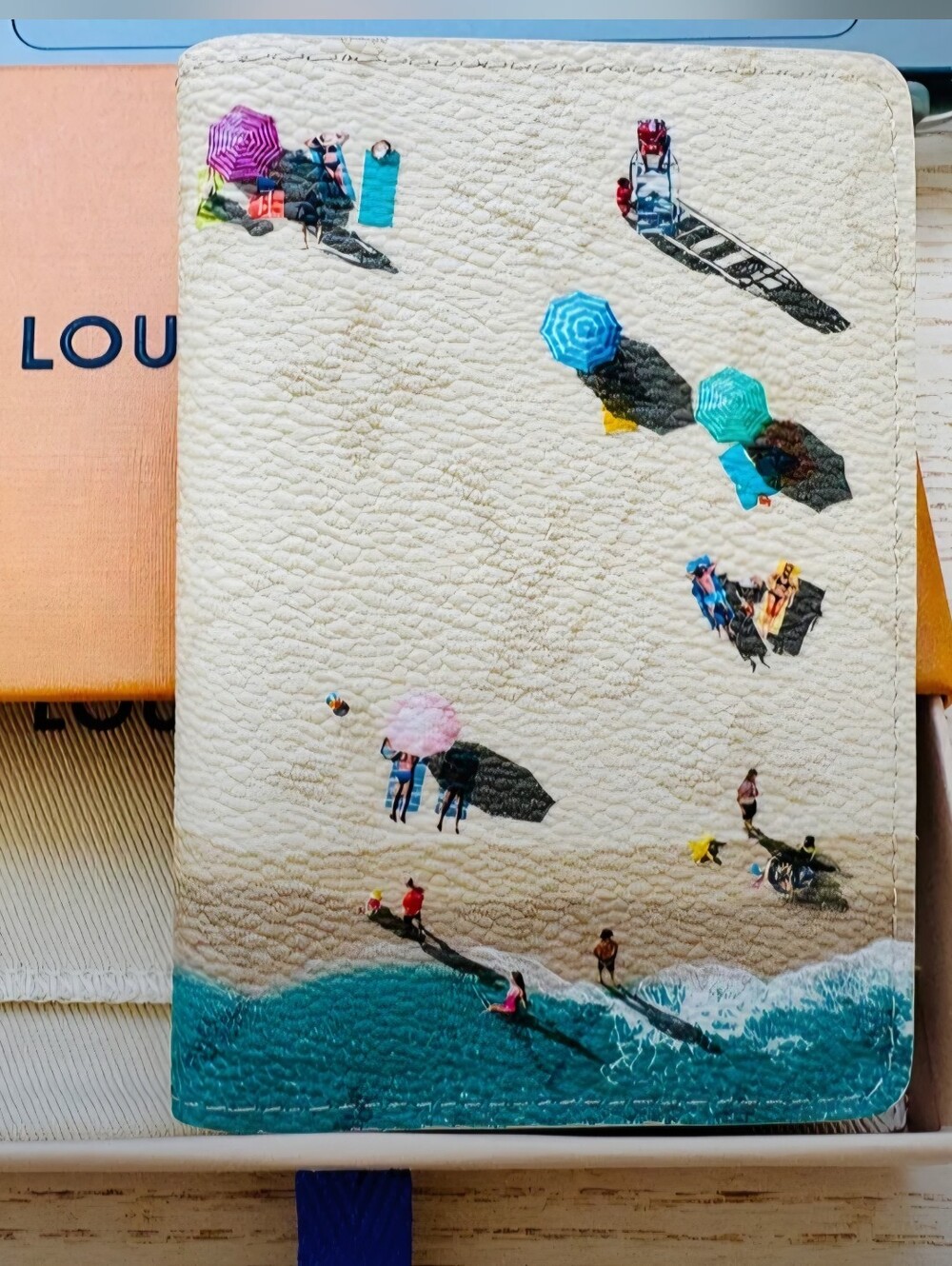 Louis Vuitton Beach Passport Cover